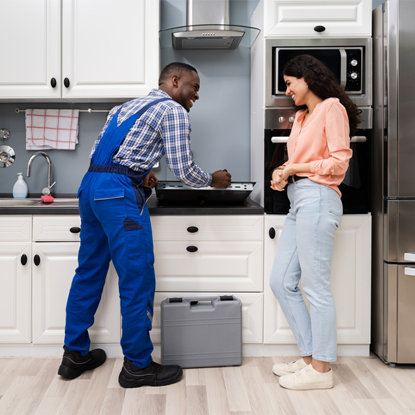 can you provide an estimate for cooktop repair before beginning any work in Walnut Hill